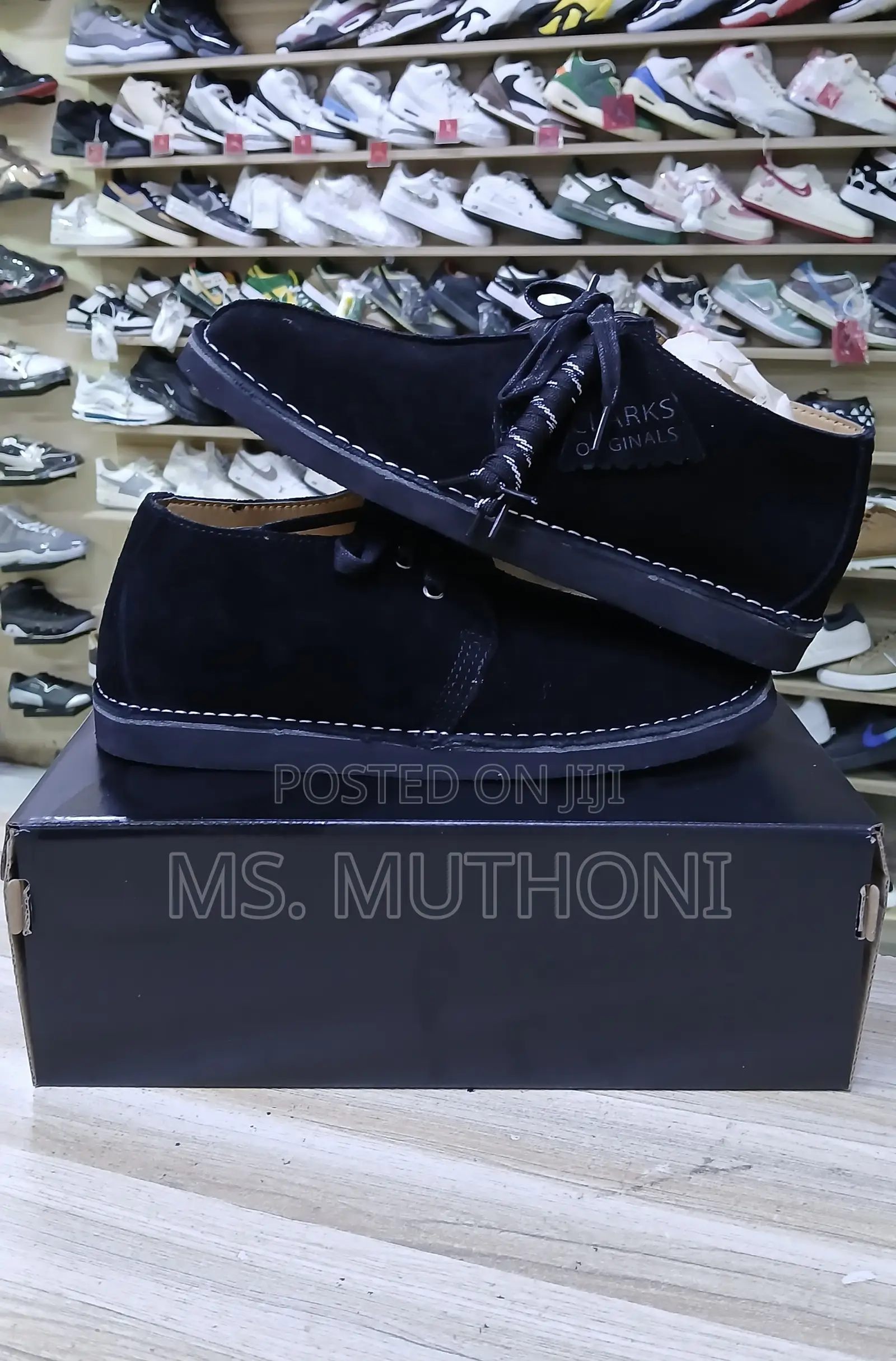 Clarks Ogs Suede ; Black , Beige , Grey , Brown Size 38-45