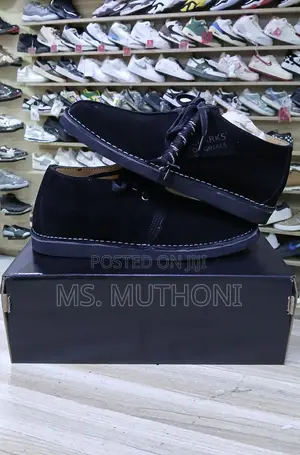Clarks Ogs Suede ; Black , Beige , Grey , Brown Size 38-45