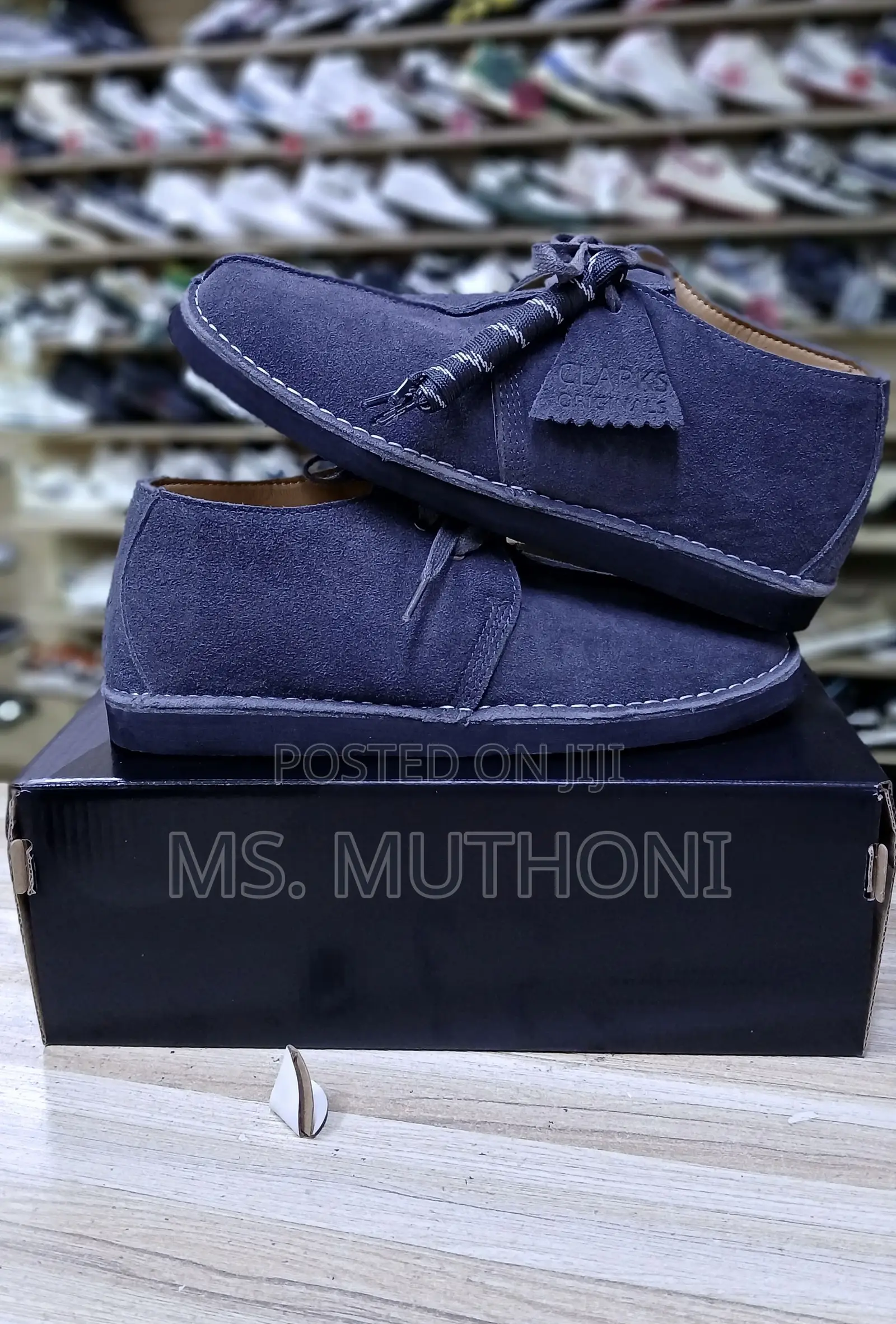 Clarks Ogs Suede ; Black , Beige , Grey , Brown Size 38-45