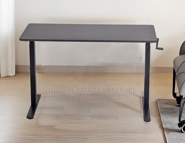Office Desk: Black Pure Electrical Study Desk - thumbnail 3