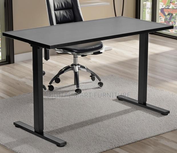 Office Desk: Black Pure Electrical Study Desk - thumbnail 5