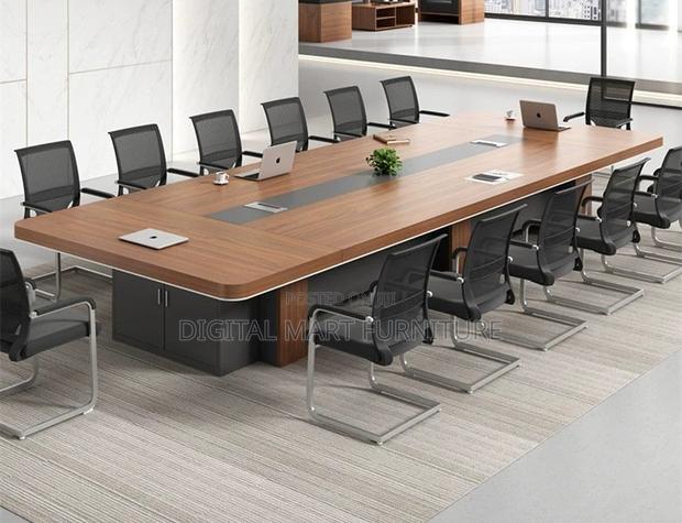 Office Table: Three Meter Meeting Room Table