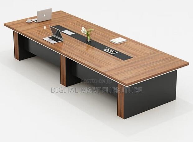 Office Table: Three Meter Meeting Room Table - thumbnail 4