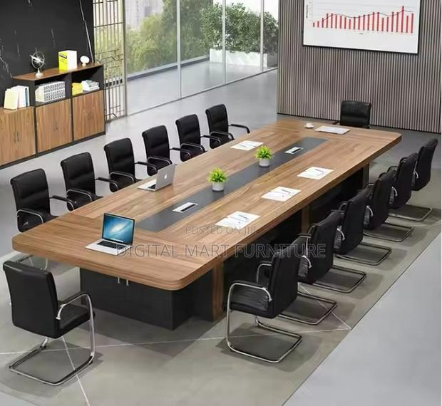 Office Table: Three Meter Meeting Room Table - thumbnail 6