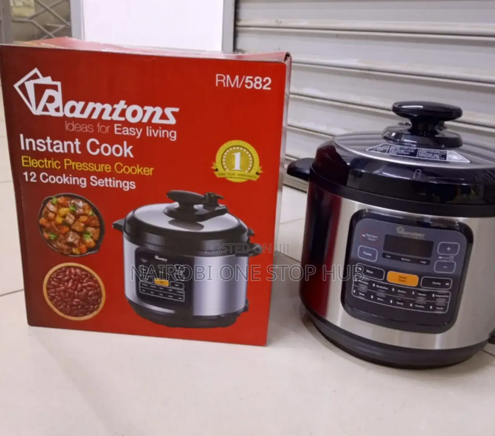 Ramtons Electric Pressure Cooker