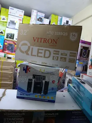 32" Vitron Qled Smart Frameless Tv, With Bluetooth