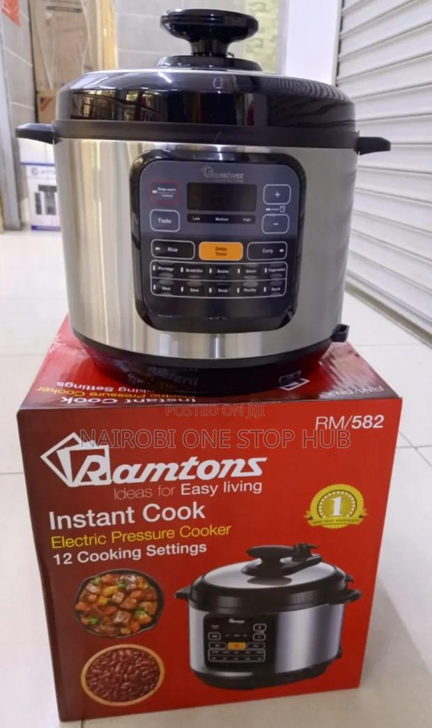 Ramtons Pressure Cooker for Beans ,Meat and Stews - main view