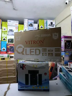 Qled Vitron 32" Smart Android Frameless Tv, With Bluetooth