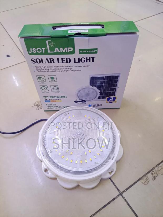 Jsot Lamp 200w Js-Rl10030t Solar Led Light – 3 Color Modes - main view