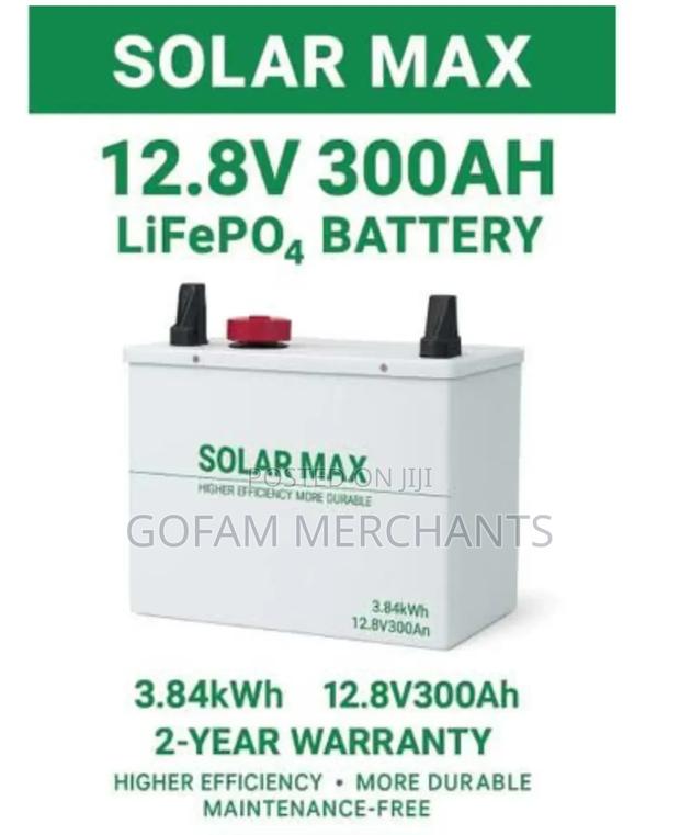 Solarmax 300ah Lithium Solar Battery 12.8v 300ah 3840wh Solar Battery