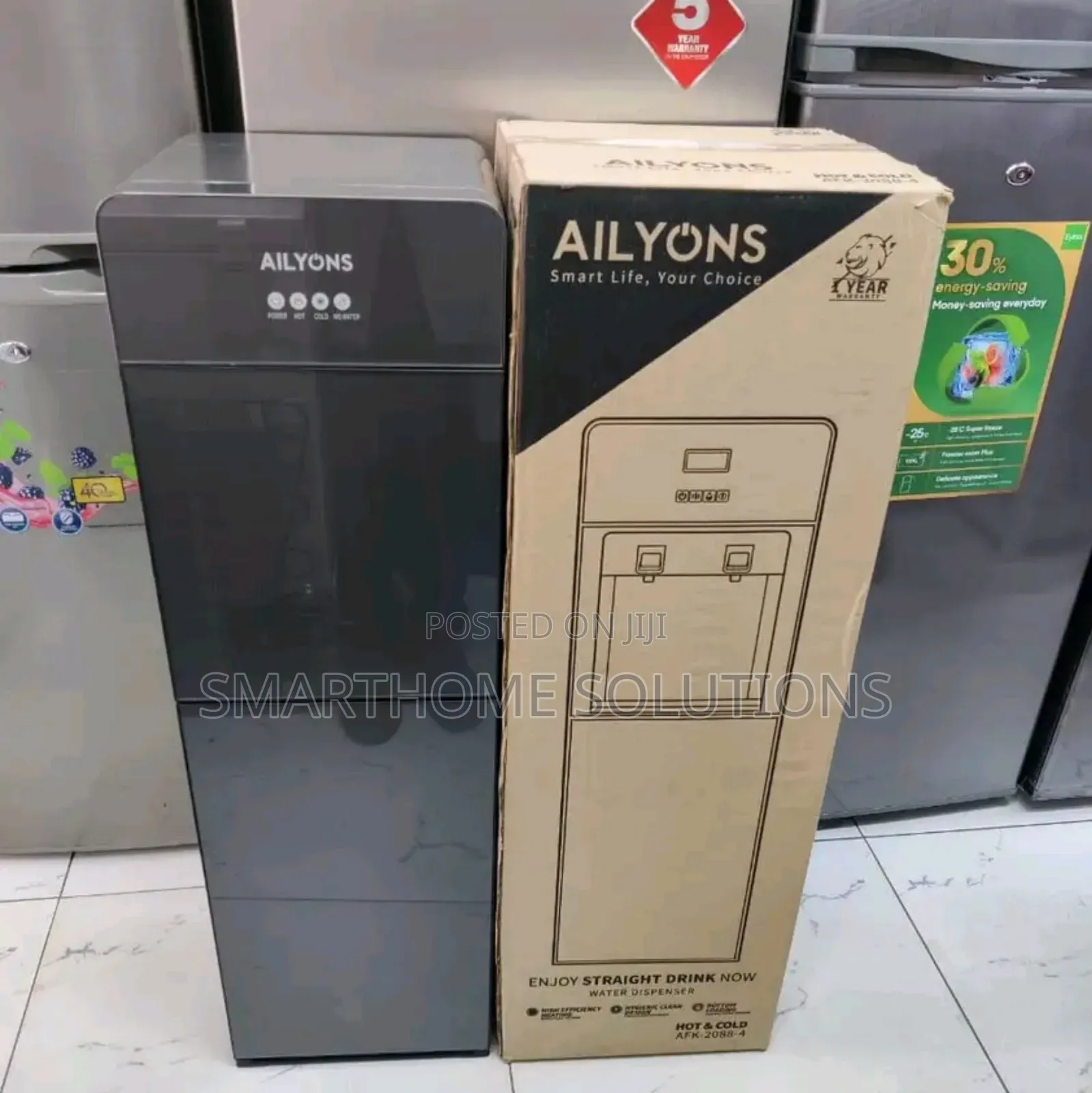 Ailyons Bottom Load Water Dispenser – Hot Cold, Sleek