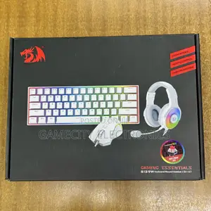 Redragon S129w Combo Mechanical Keyboard Mouse and Headphones