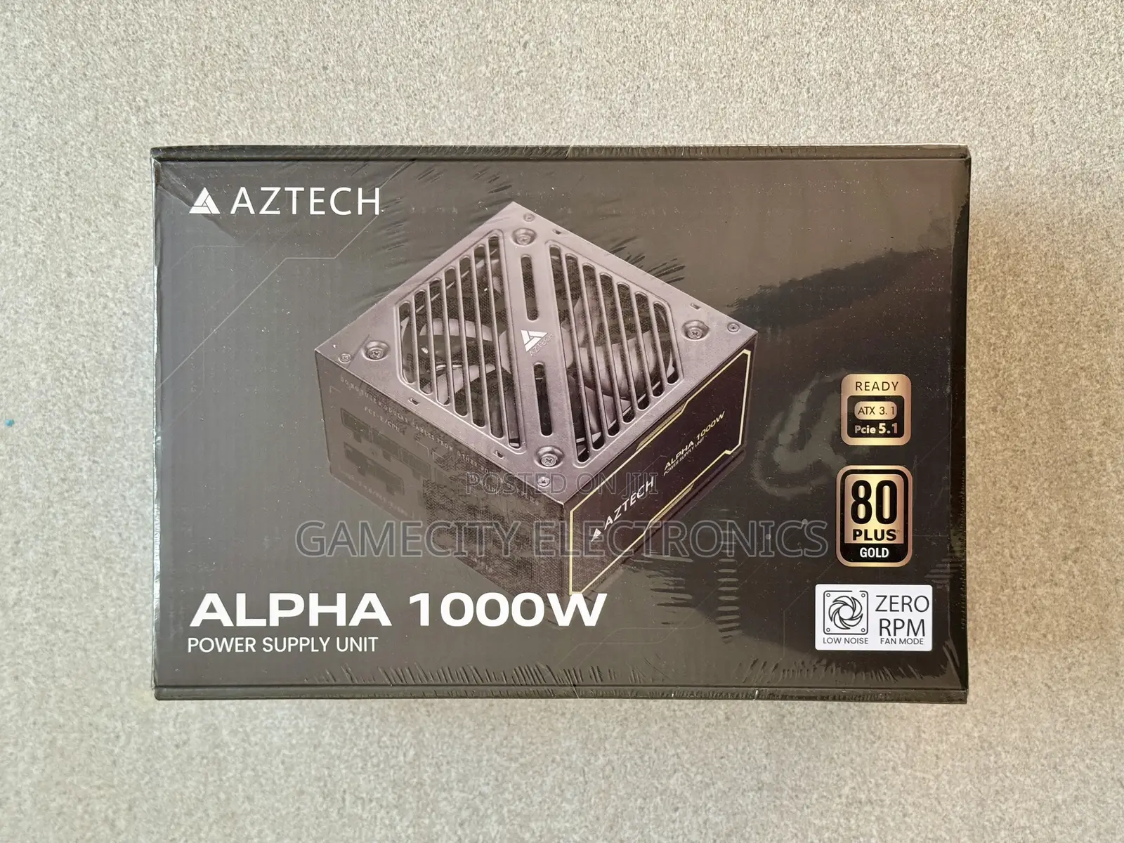 1000w 80-Plus Gold Power Supply Modular With Pcie 5.1 Cable