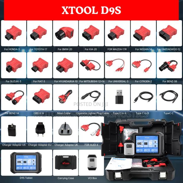 Xtool D9s Advanced Smart Vehicle Diagnostic Machine - main view