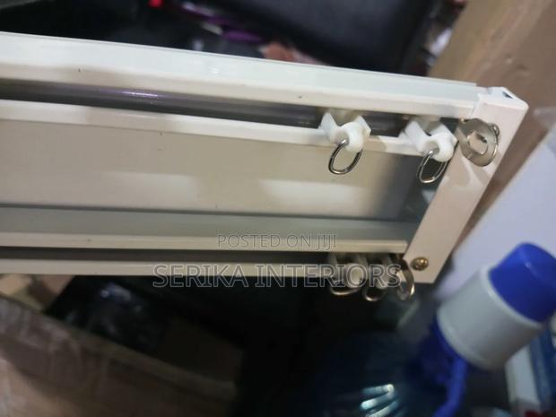 Double Curtain Rails Curtain Rails Aluminum Environmental Friendly