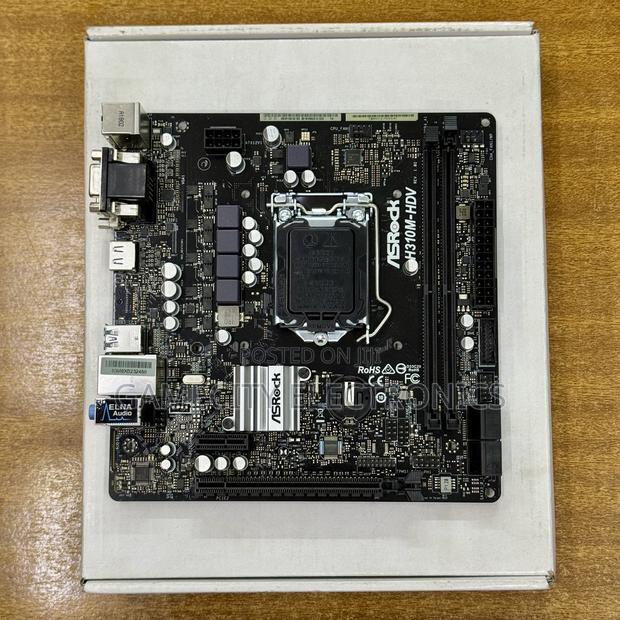 Asrock H310m HDV Gaming Motherboard Intel Lga1151 for 8th and 9th Gen