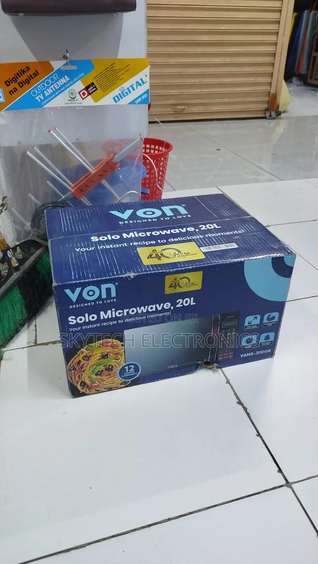 Von Vams-20dgb 20l Microwave Oven Solo –
