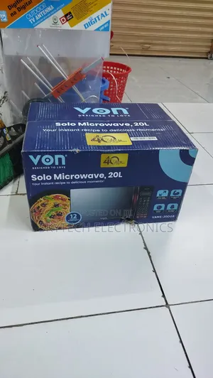 Von Vams-20dgb 20l Microwave Oven Solo –