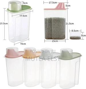 2.5l Cereal Storage Containers Covers - main view