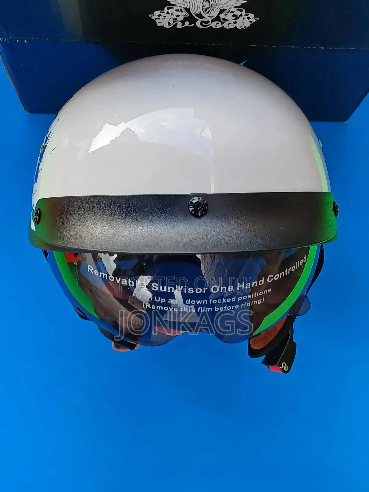 Scooter Multipurpose Open Face Helmet