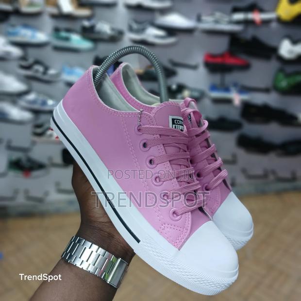 Converse Leather Pink - thumbnail 2
