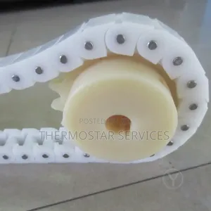Sprocket and Plastic Conveyor