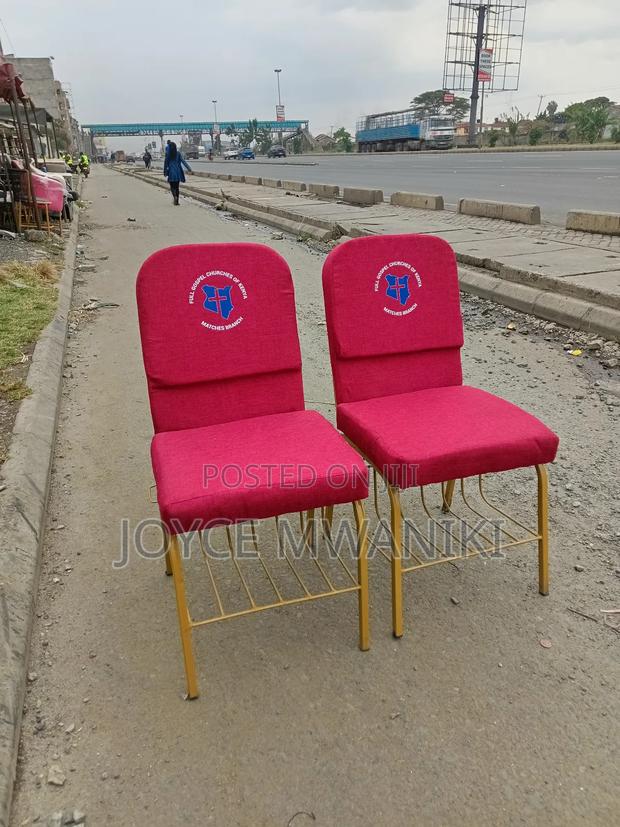 Red Church Chairs,  - thumbnail 2