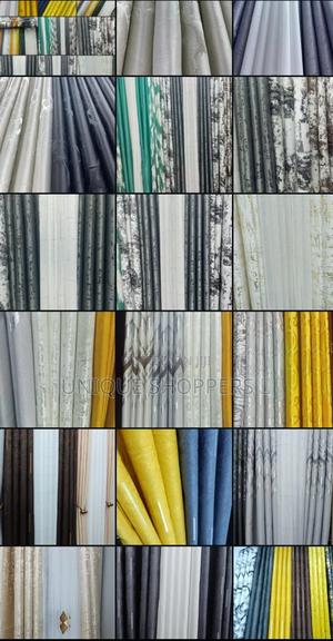 Luxury Textured High Grade Full Black Out Curtains* - thumbnail 2