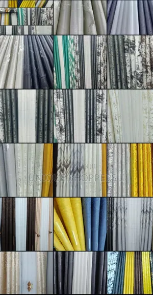 Luxury Textured High Grade Full Black Out Curtains*