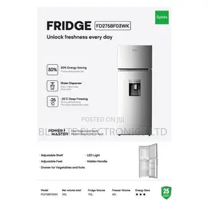 Synix 211 Litres Fridge