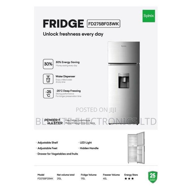 Synix 211 Litres Fridge - thumbnail 2