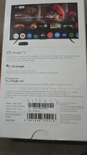 Mi Box 3rd Generation With Voice Assist
