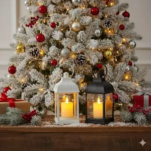 Table Top Christmas Tree With Decor and Lights