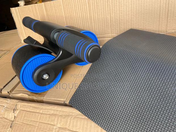 Fitness Ab Roller Coaster Wheel Automatic Rebound Belly Wheel Gym Fitn