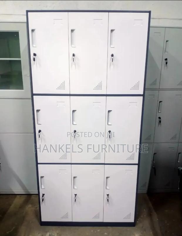 9 Door Metal Locker Cabinet for Office