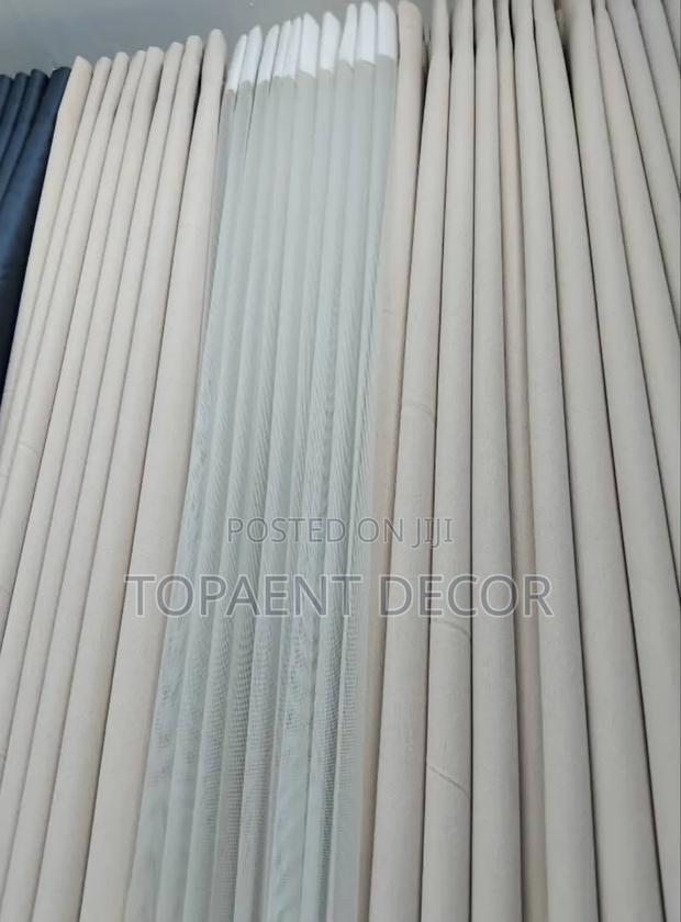 Good And Classy Window Curtains And Plain Sheer - main view