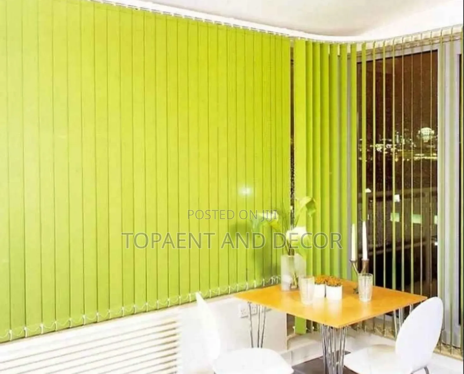 Light Filtering Vertical Window Blinds With Smooth Finish