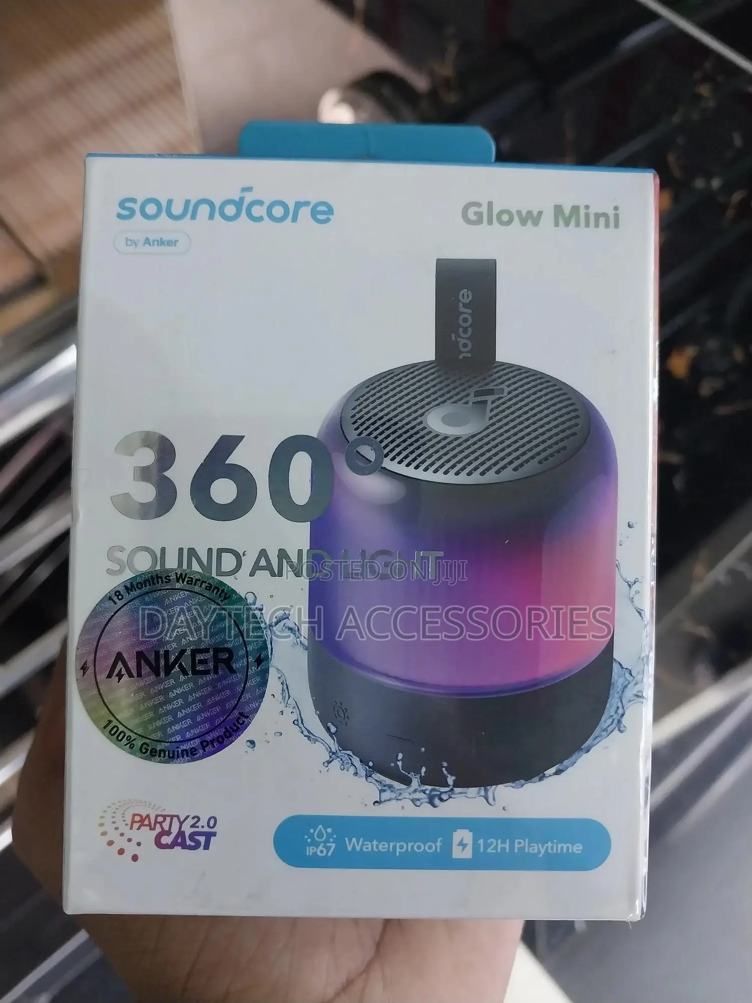 Anker Soundcore Glow Mini 360 Sound and Light Speaker