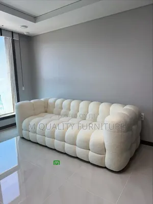 Bubble White 3 Seater Indoor Seat
