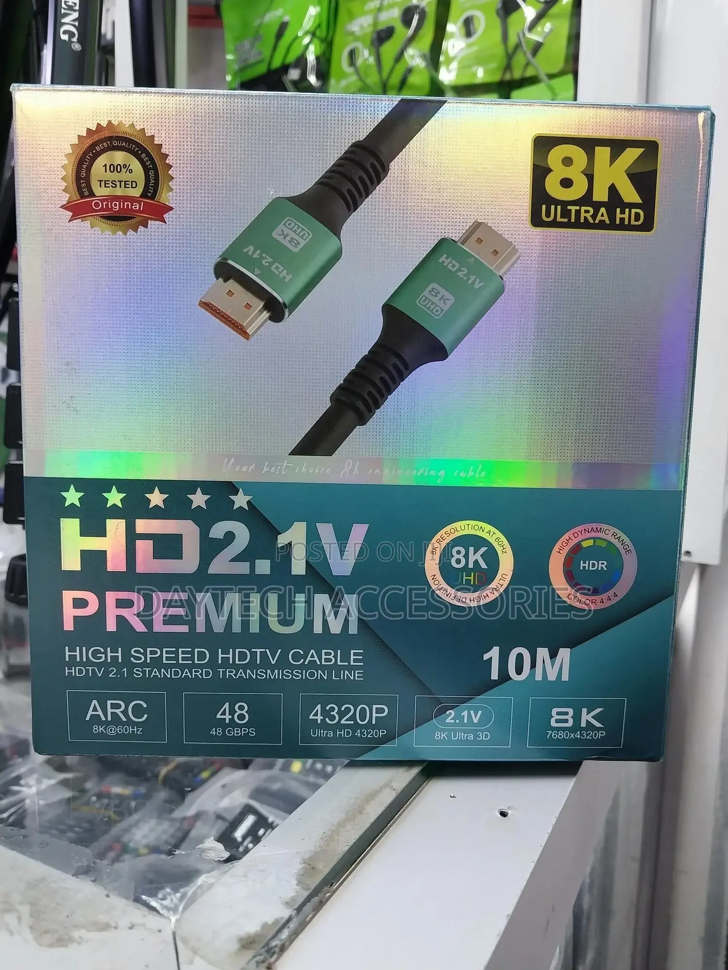 Premium Ultra High Speed HDTV Hdmi Cable -10m