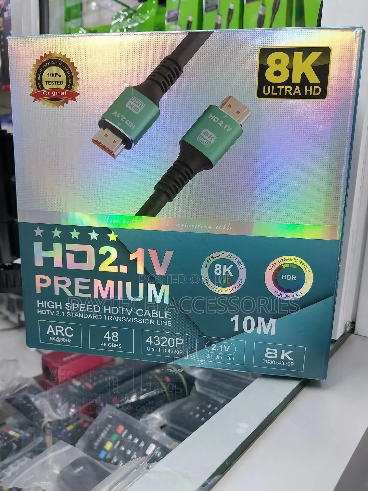 Premium Ultra High Speed HDTV Hdmi Cable -10m