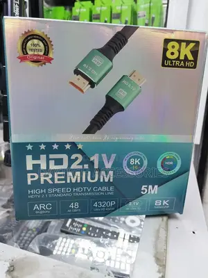 5m Hd2.1v Premium High-Speed Hdmi Cable.