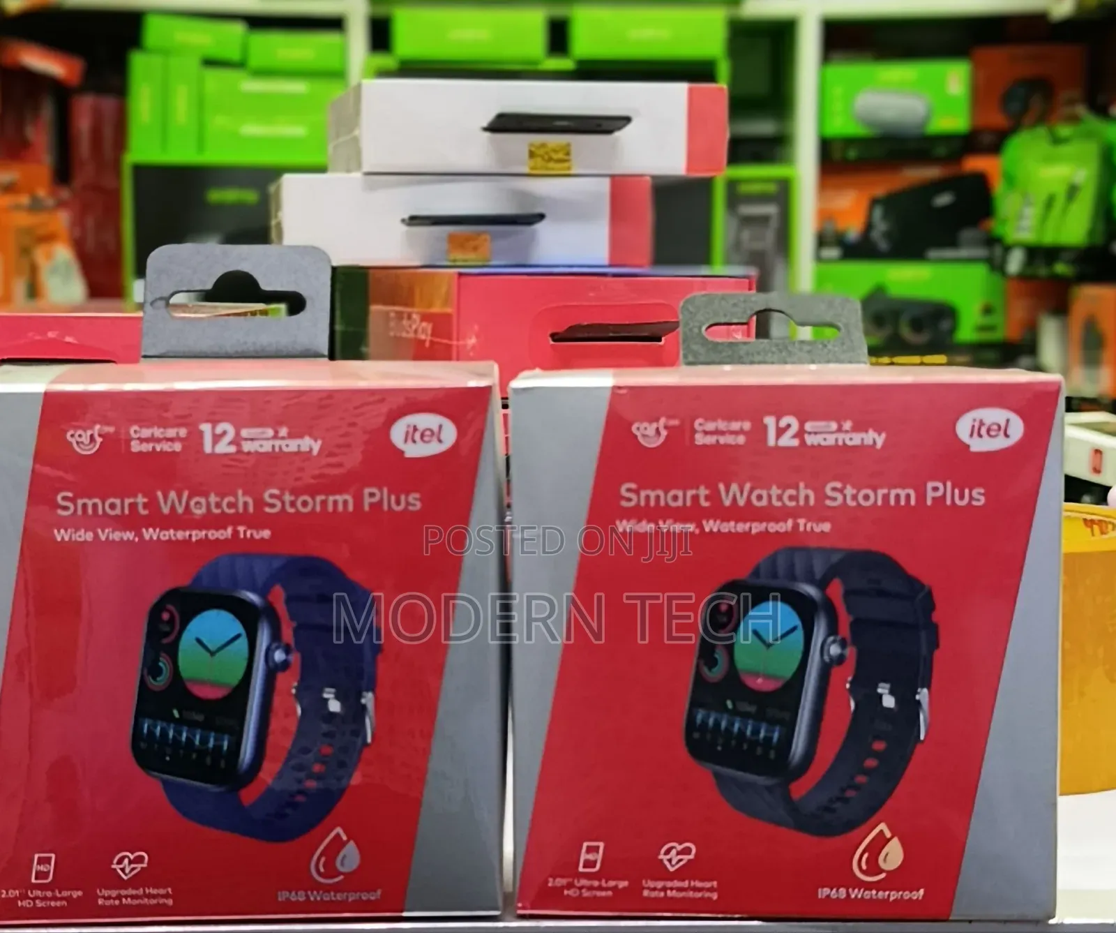 Itel Storm Ultra Isw-023 2.02′′ Hd Display Scratch Proof Smart Watch