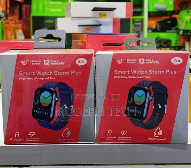Itel Storm Ultra Isw-023 Hd Display Scratch Proof Smart Watch - thumbnail 3
