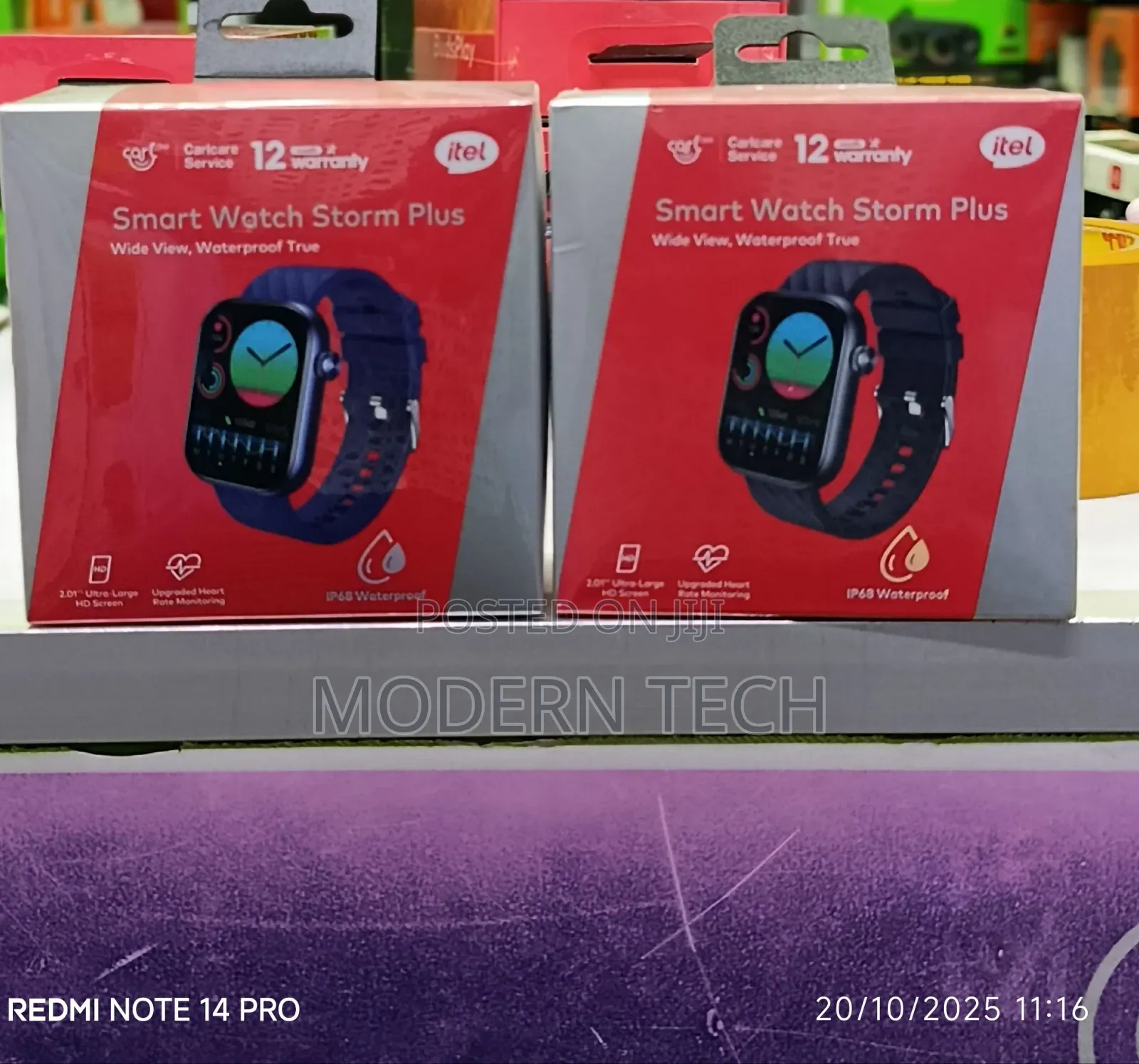 Itel Storm Ultra Isw-023 2.02′′ Hd Display Smart Watch