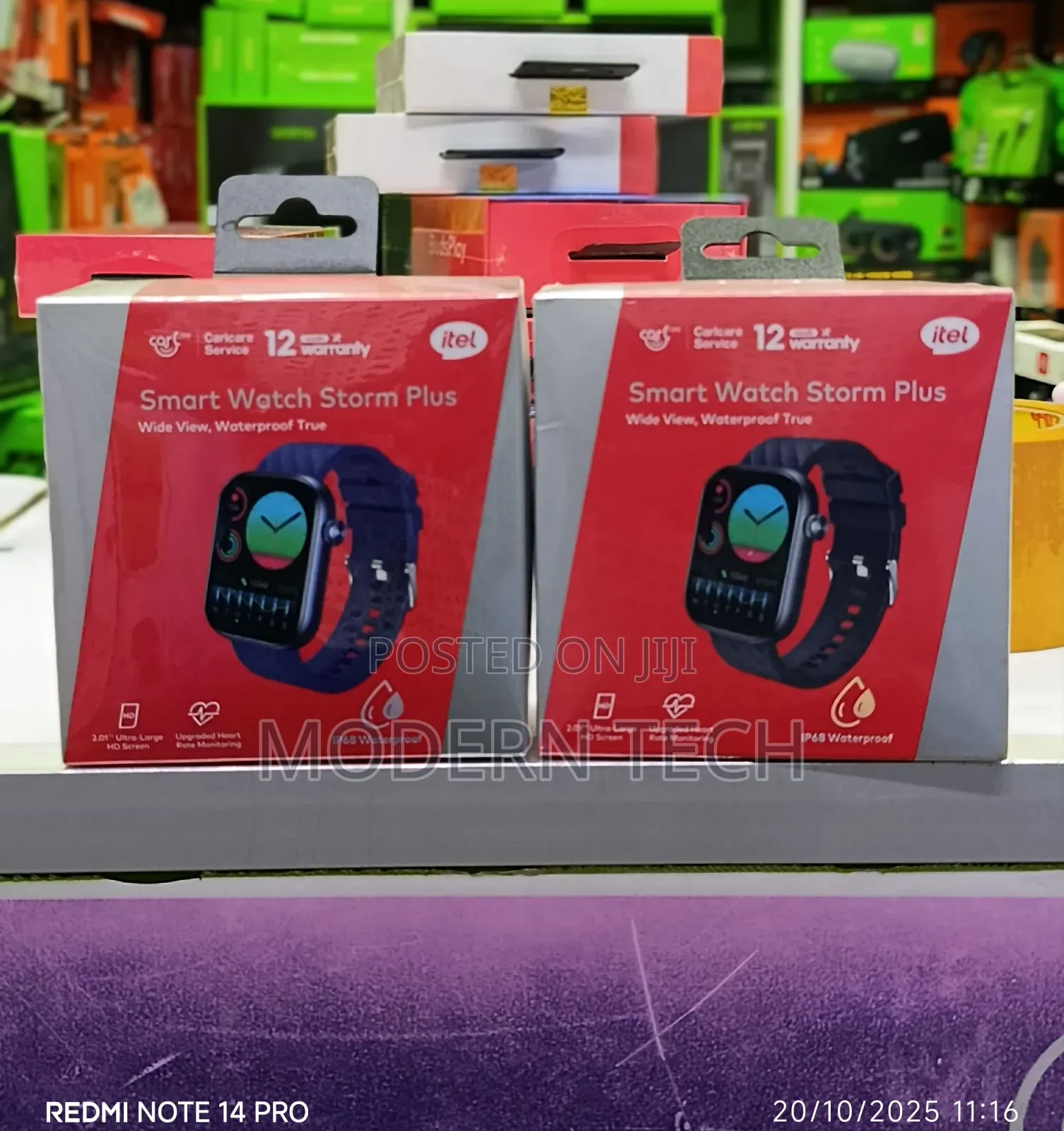 Itel Storm Ultra Isw-023 2.02′′ Hd Display Smart Watch