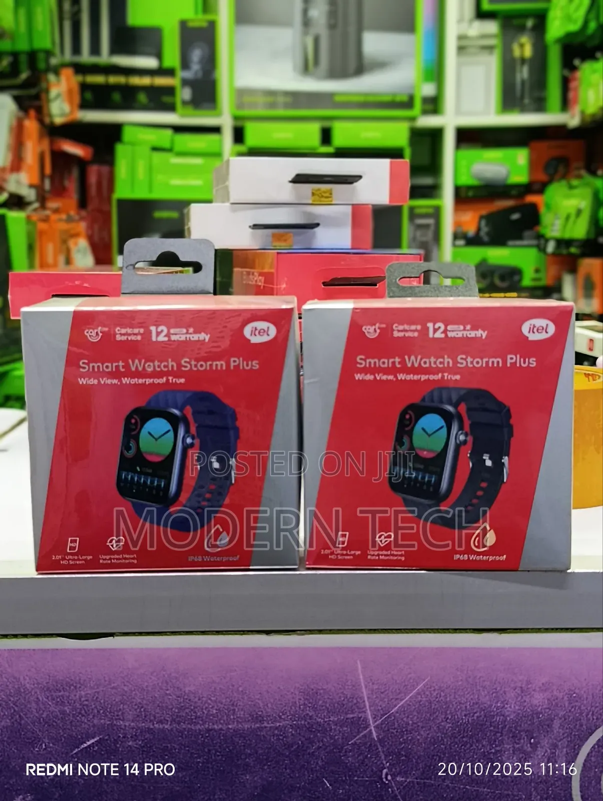 Itel Storm Ultra Isw-023 Hd Display Smart Watch 