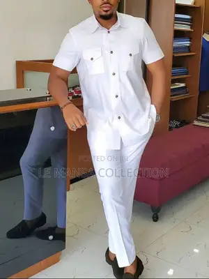 Modern Kaunda Shirt Suit