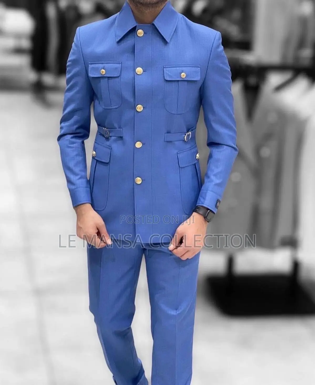 Designer Bespoke Kaunda Suits