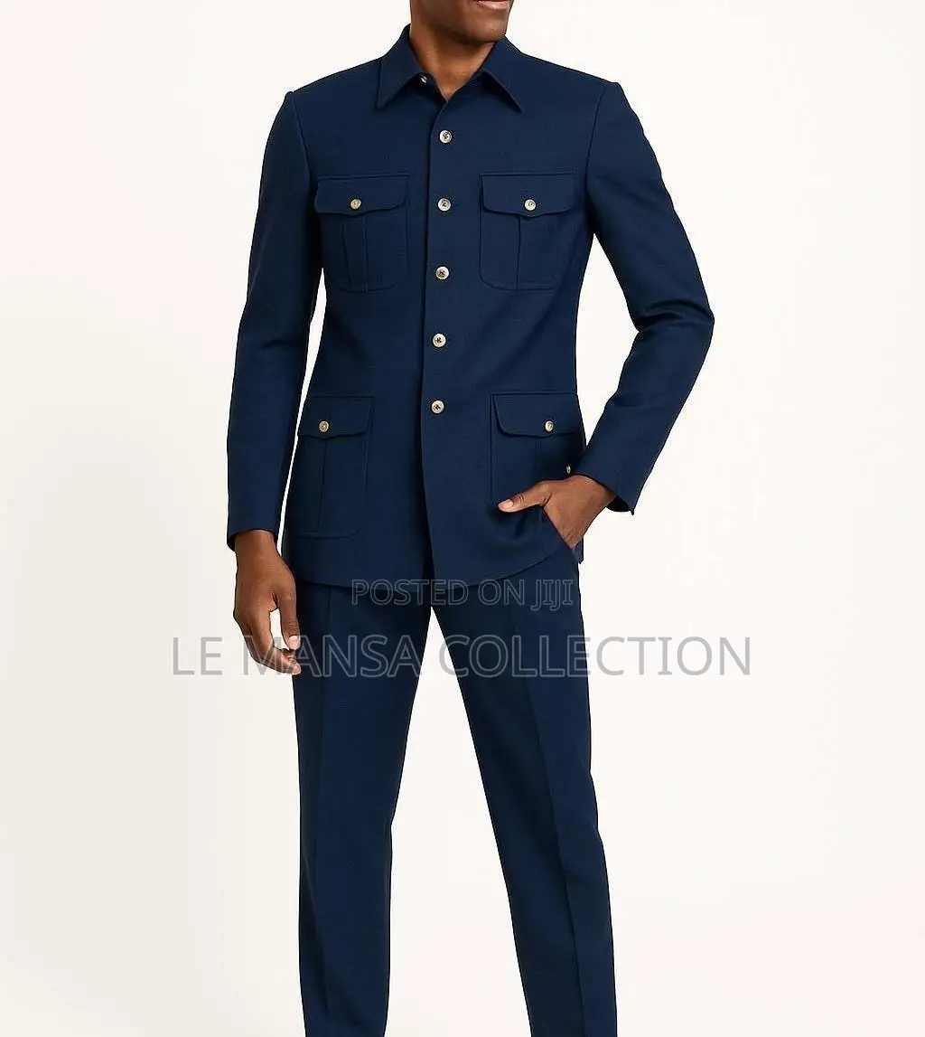 Modern African Kaunda Suits